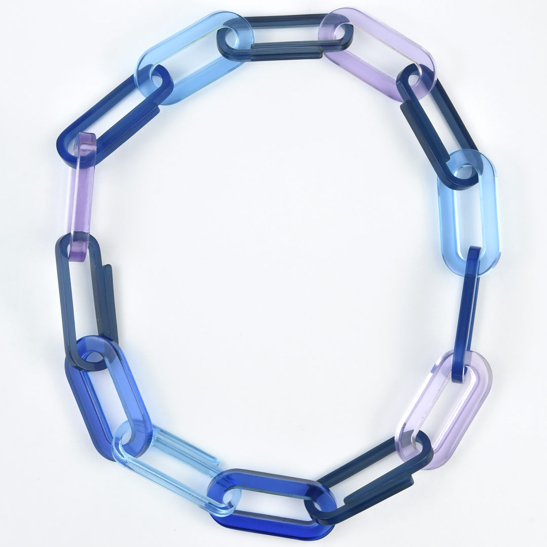 Supernova Chunky Chain Collar - Goldmakers Fine Jewelry