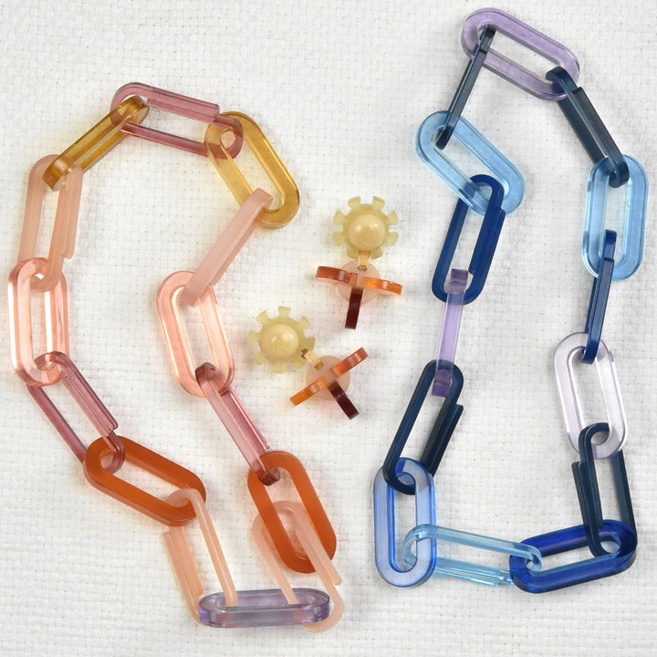 Supernova Chunky Chain Collar - Goldmakers Fine Jewelry