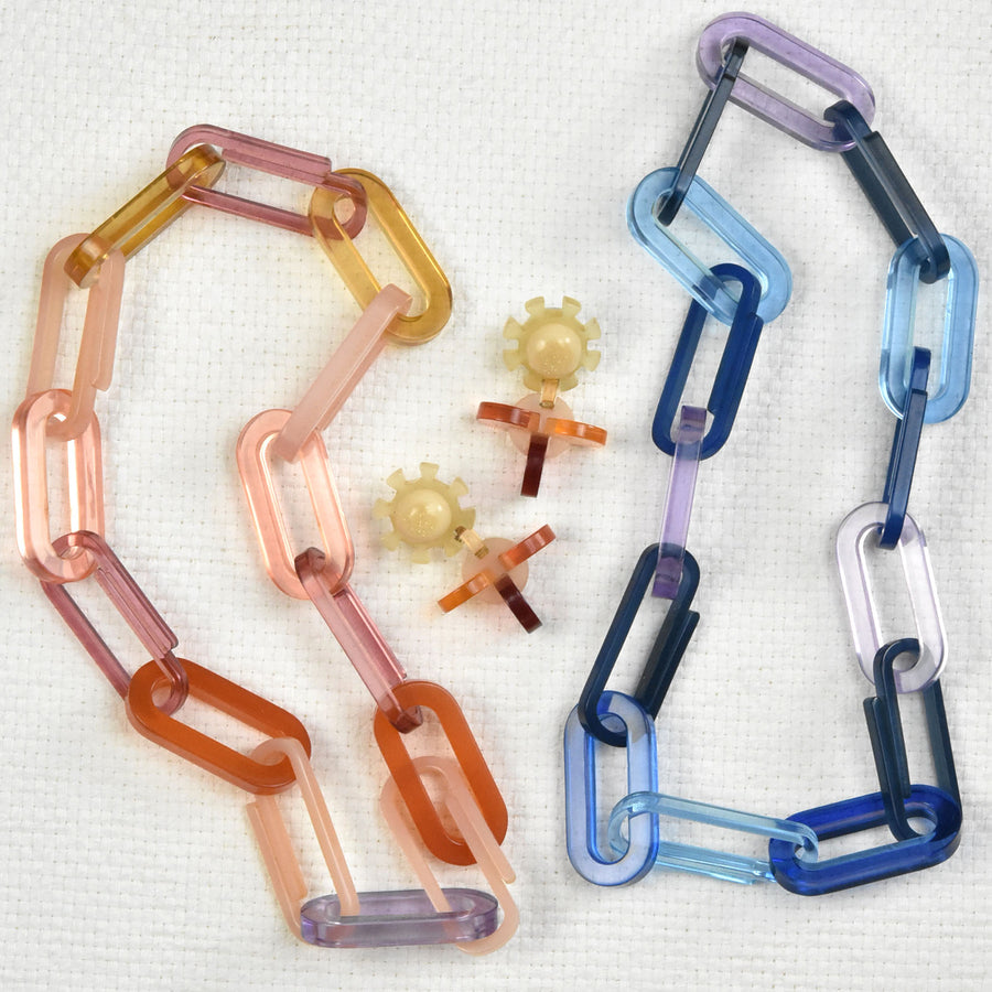 Supernova Chunky Chain Collar - Goldmakers Fine Jewelry