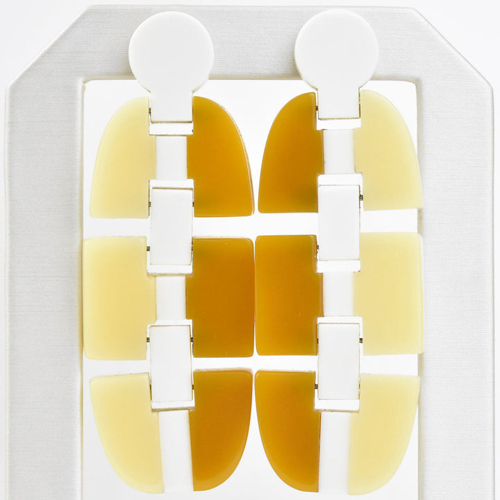 Panorama Link Earrings - Goldmakers Fine Jewelry