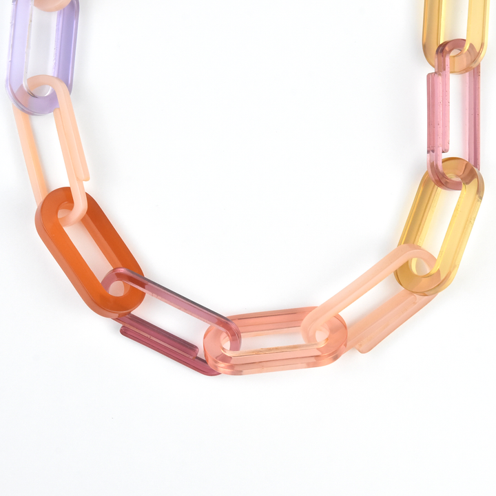 Supernova Chunky Chain Collar - Goldmakers Fine Jewelry