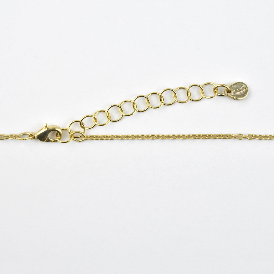 Single Leaf Ginkgo Necklace - Goldmakers Fine Jewelry