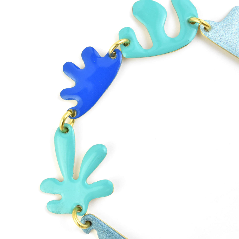 Shapes in a Line Bracelet - Goldmakers Fine Jewelry