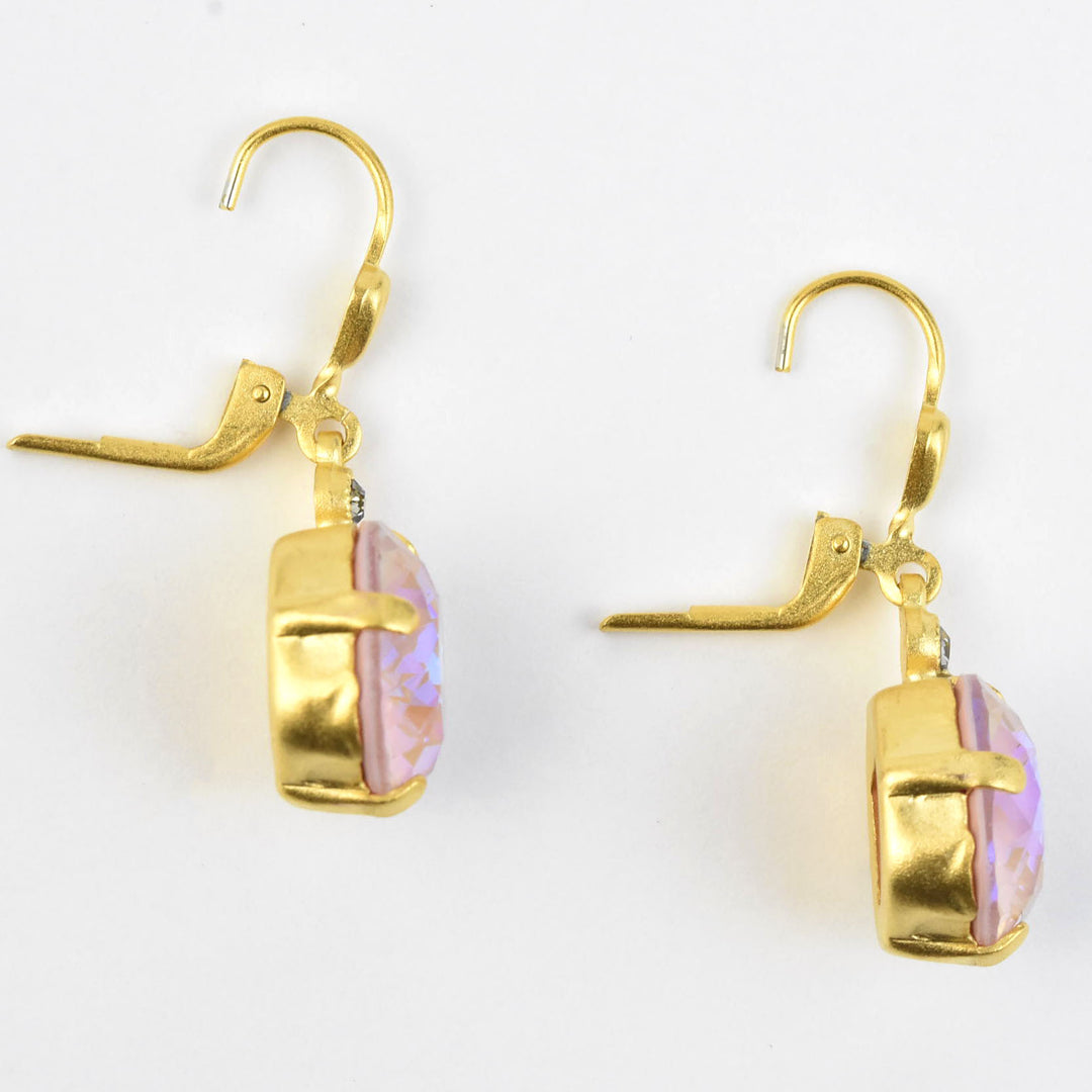 Classic Crystal Drops in Gold Plate - Goldmakers Fine Jewelry