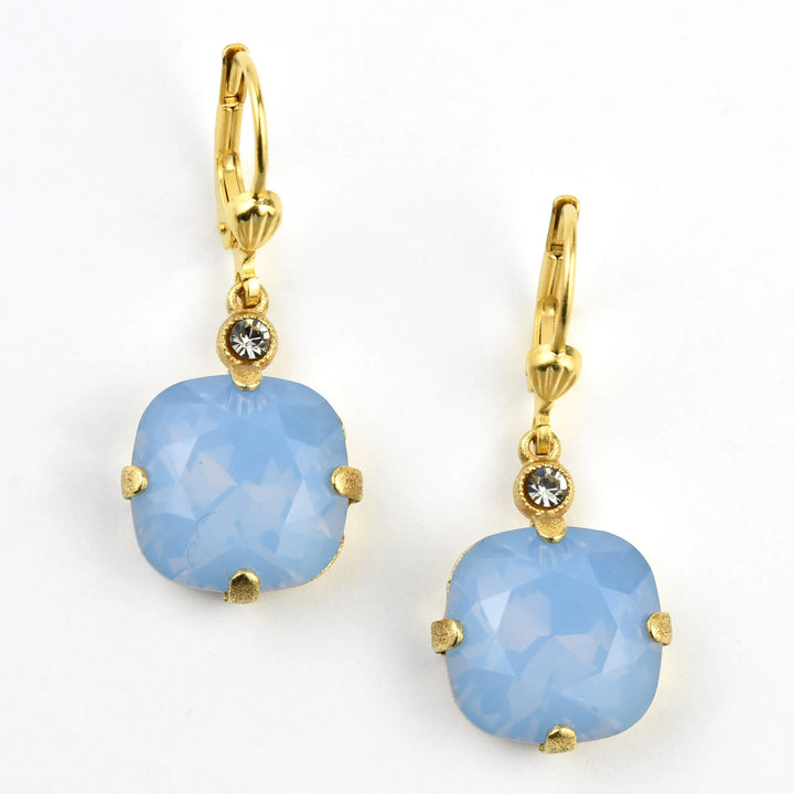 Classic Crystal Drops in Gold Plate - Goldmakers Fine Jewelry