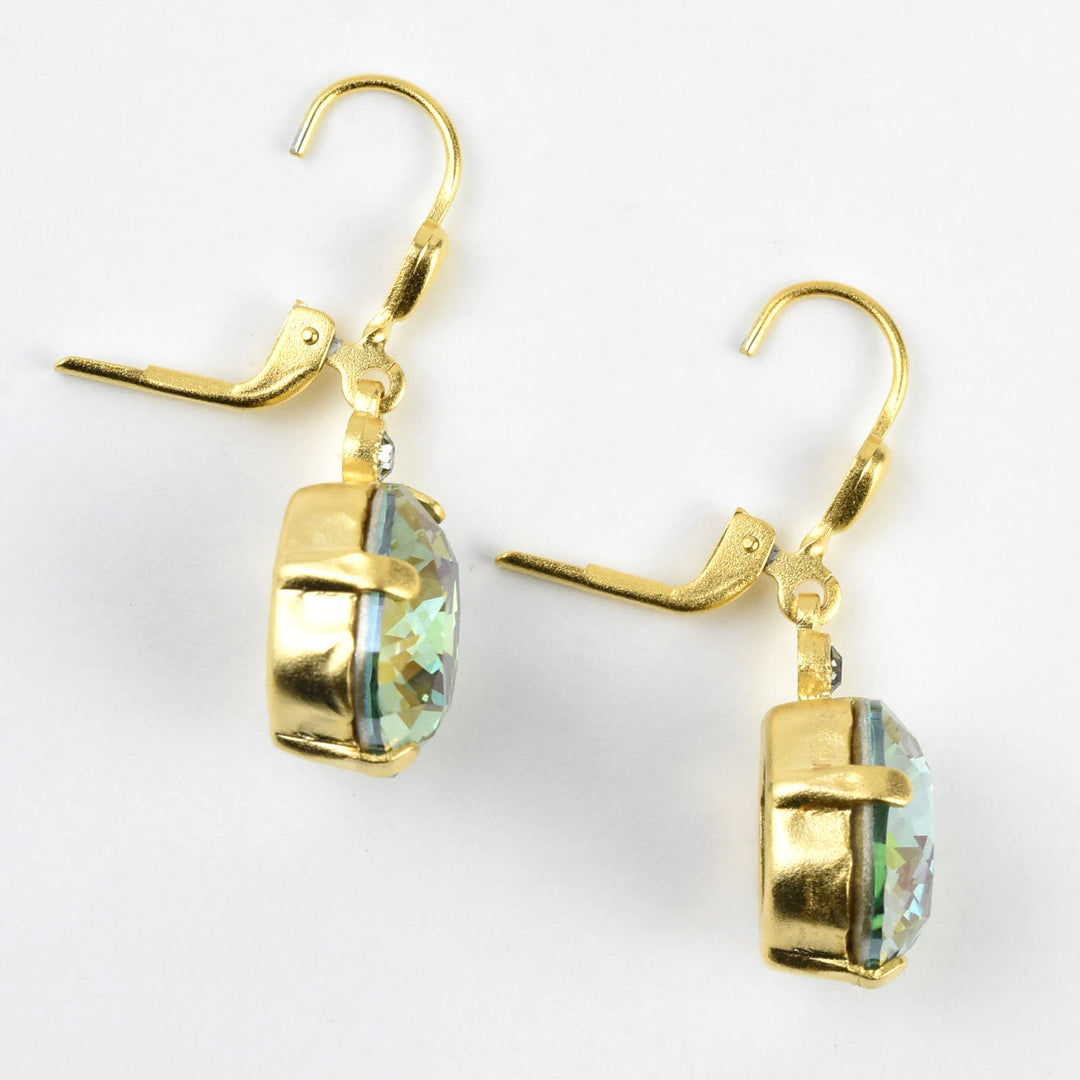 Classic Crystal Drops in Gold Plate - Goldmakers Fine Jewelry
