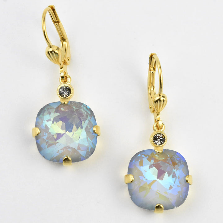 Classic Crystal Drops in Gold Plate - Goldmakers Fine Jewelry