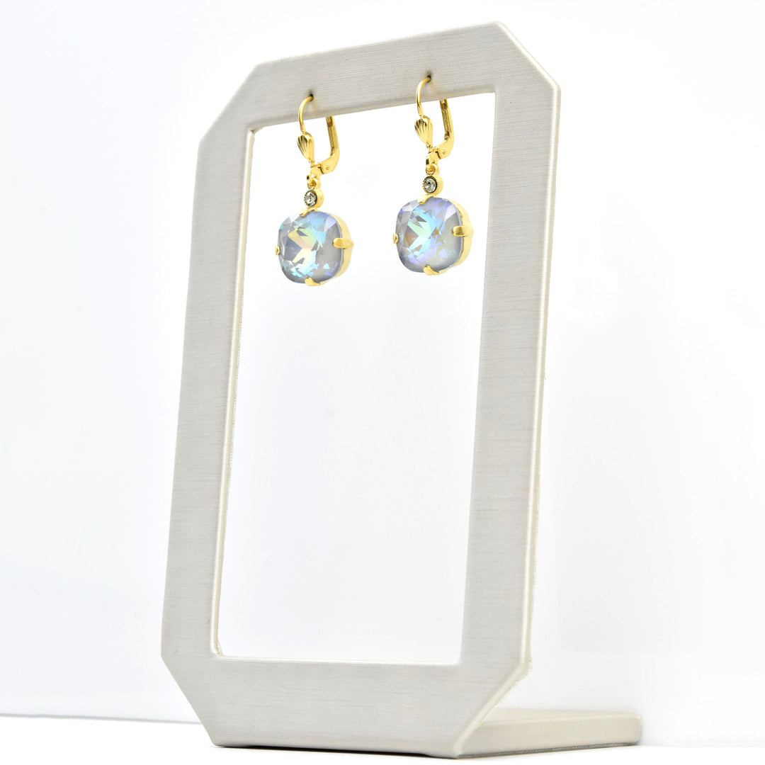 Classic Crystal Drops in Gold Plate - Goldmakers Fine Jewelry