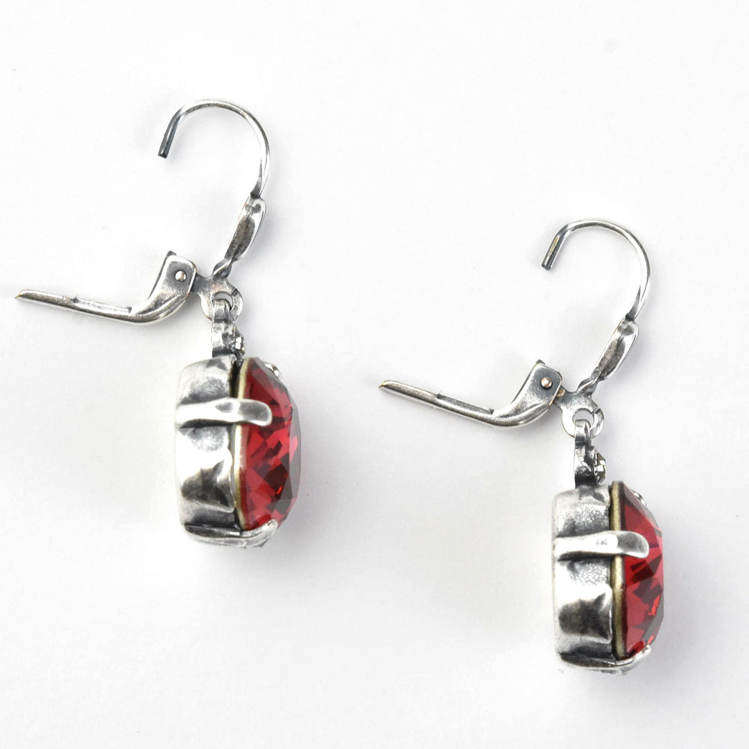 Classic Crystal Drops in Silver Plate - Goldmakers Fine Jewelry