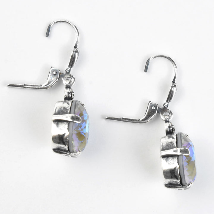 Classic Crystal Drops in Silver Plate - Goldmakers Fine Jewelry