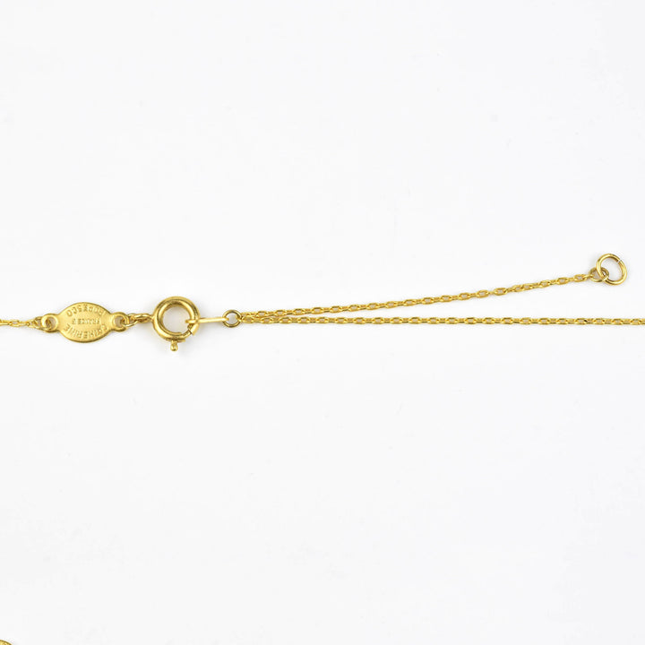 Delicate Crystal Bow Necklace - Goldmakers Fine Jewelry