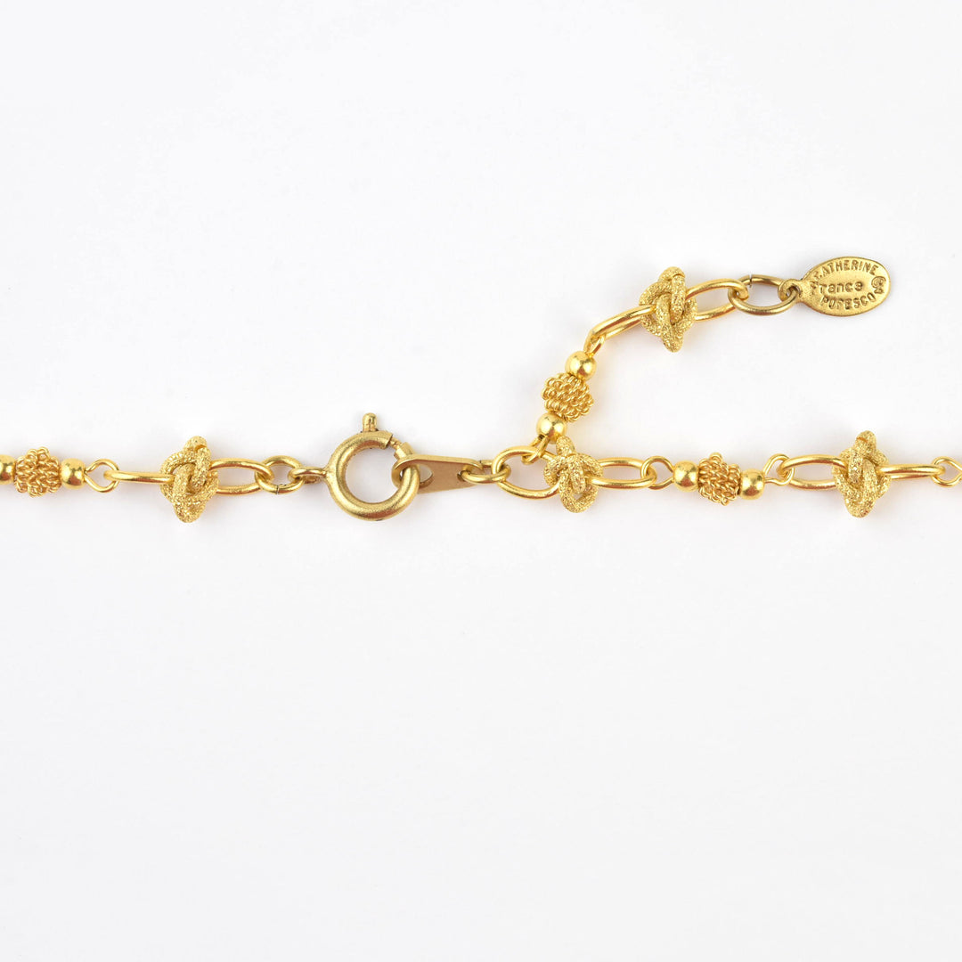 Knotted Chain Necklace - Goldmakers Fine Jewelry