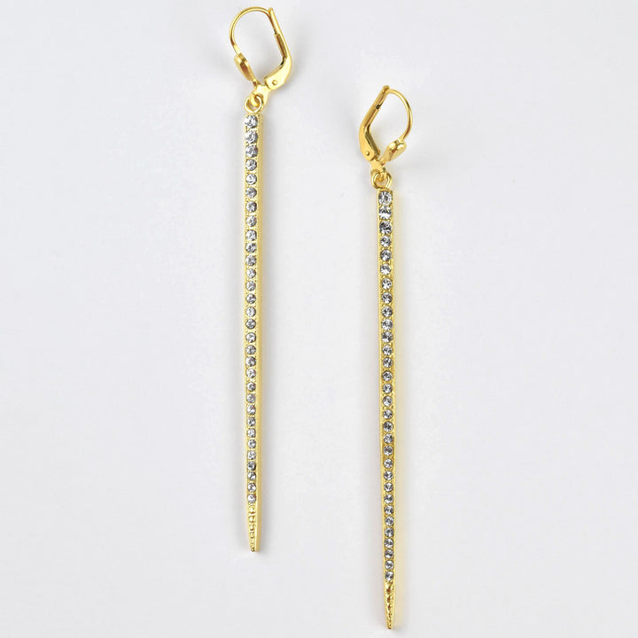 Needle Drop Earrings* new pics - Goldmakers Fine Jewelry