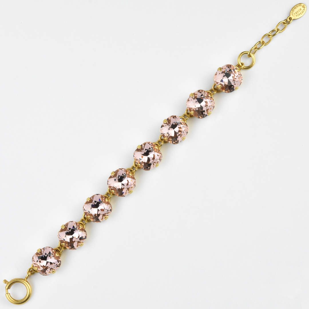Oversize Crystal Bracelet in Gold - Goldmakers Fine Jewelry