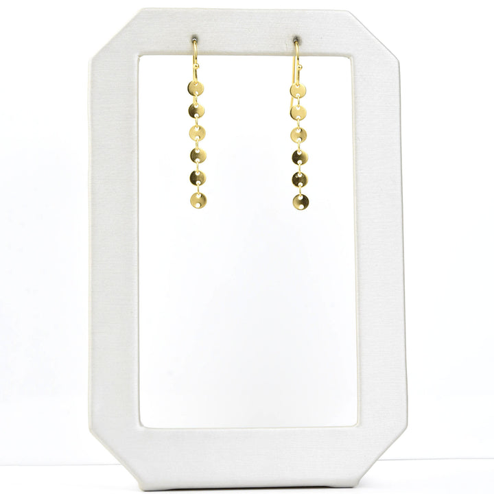 Layered Discs Earrings - Goldmakers Fine Jewelry