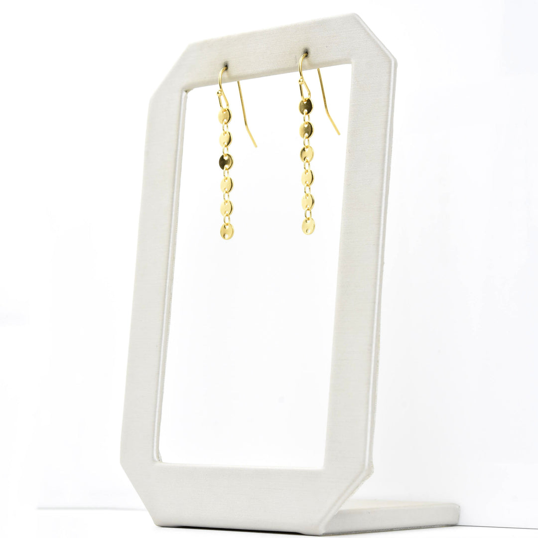 Layered Discs Earrings - Goldmakers Fine Jewelry