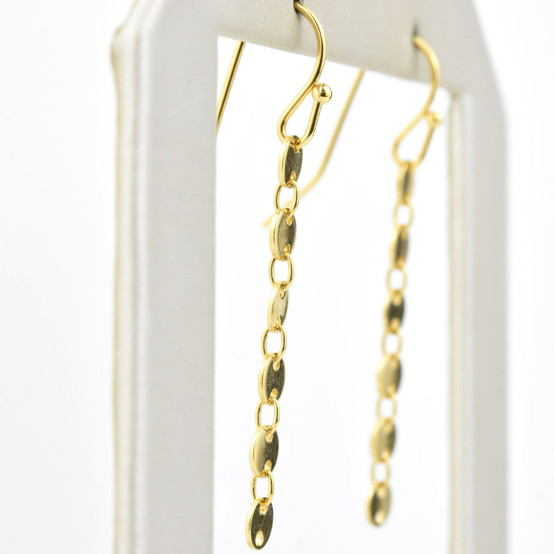 Layered Discs Earrings - Goldmakers Fine Jewelry