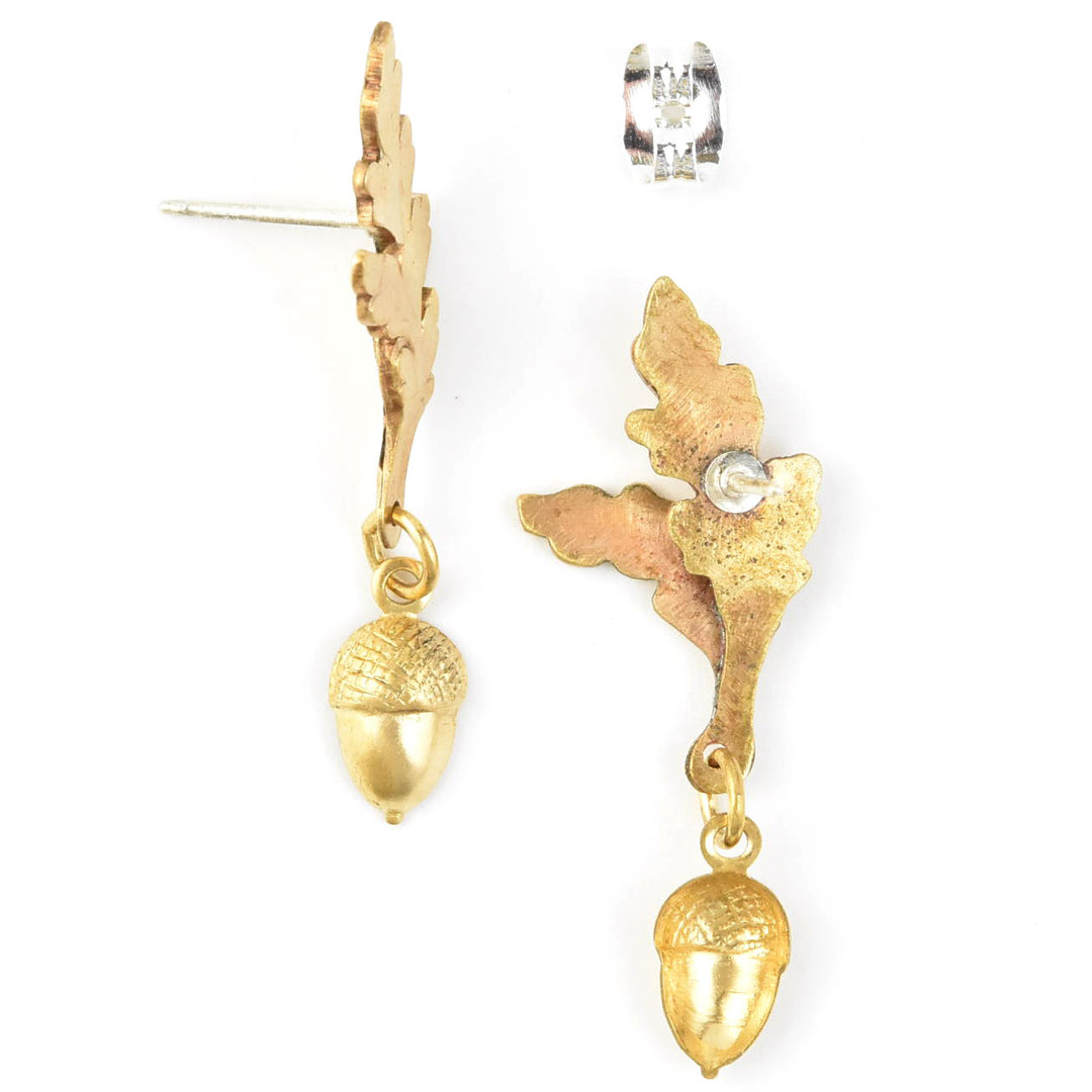Lil Acorn Studs - Goldmakers Fine Jewelry