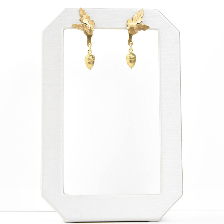 Lil Acorn Studs - Goldmakers Fine Jewelry