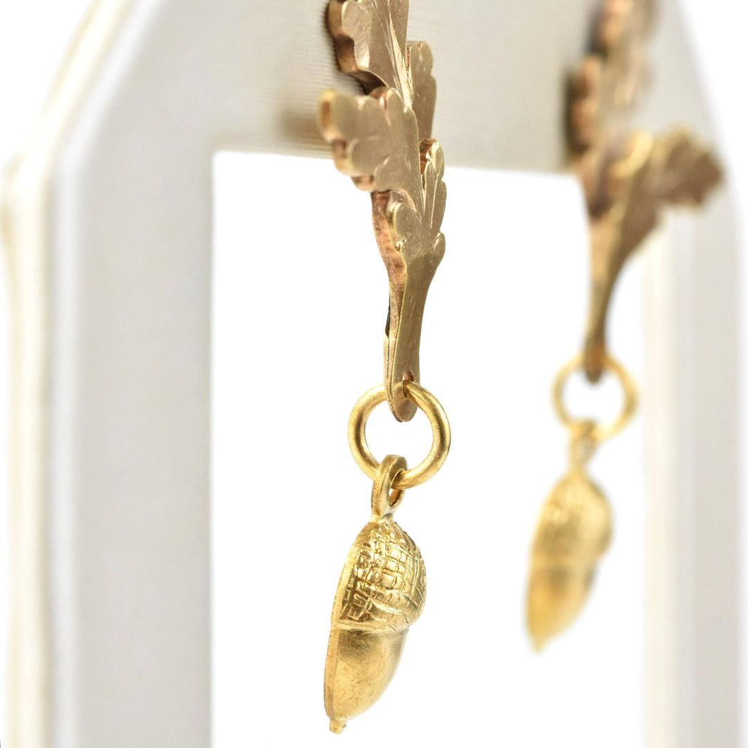 Lil Acorn Studs - Goldmakers Fine Jewelry