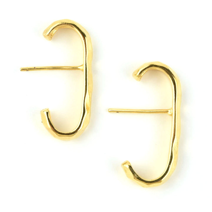 Lunar Stud Earrings - Goldmakers Fine Jewelry