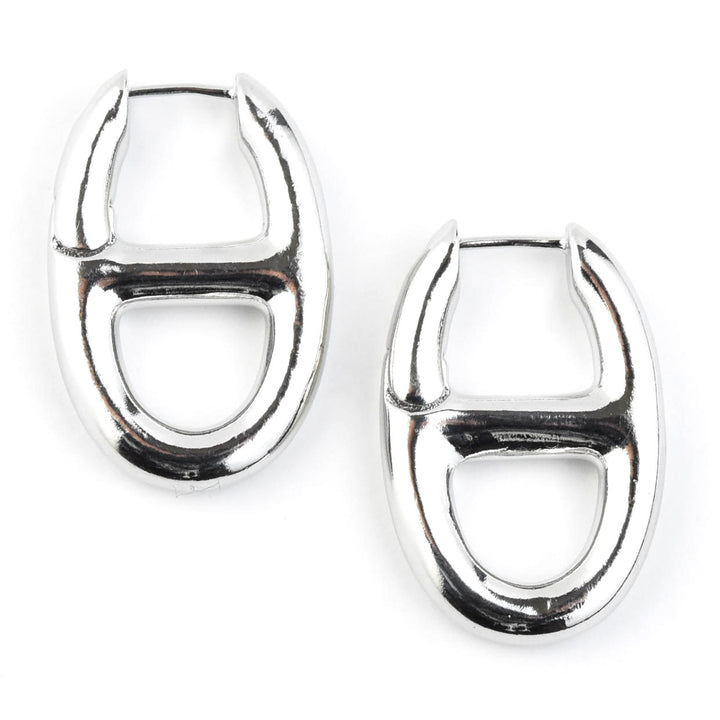 Mauve Hoops - Goldmakers Fine Jewelry