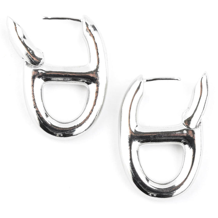 Mauve Hoops - Goldmakers Fine Jewelry