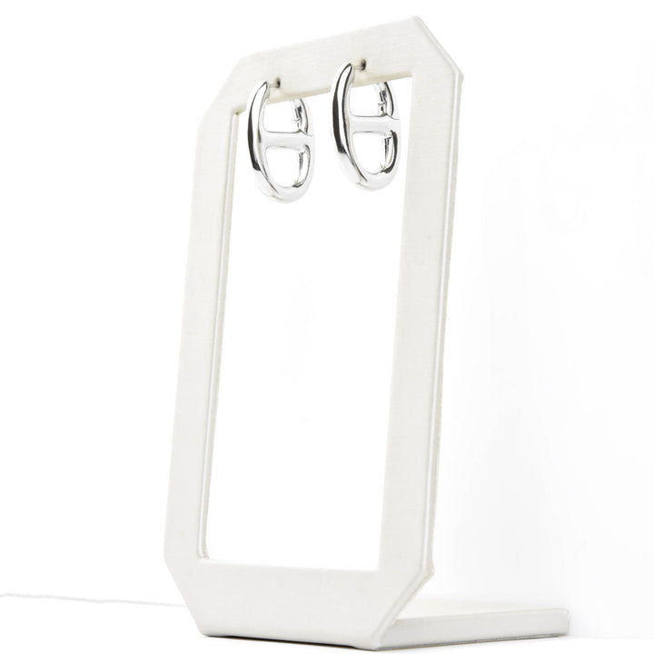 Mauve Hoops - Goldmakers Fine Jewelry