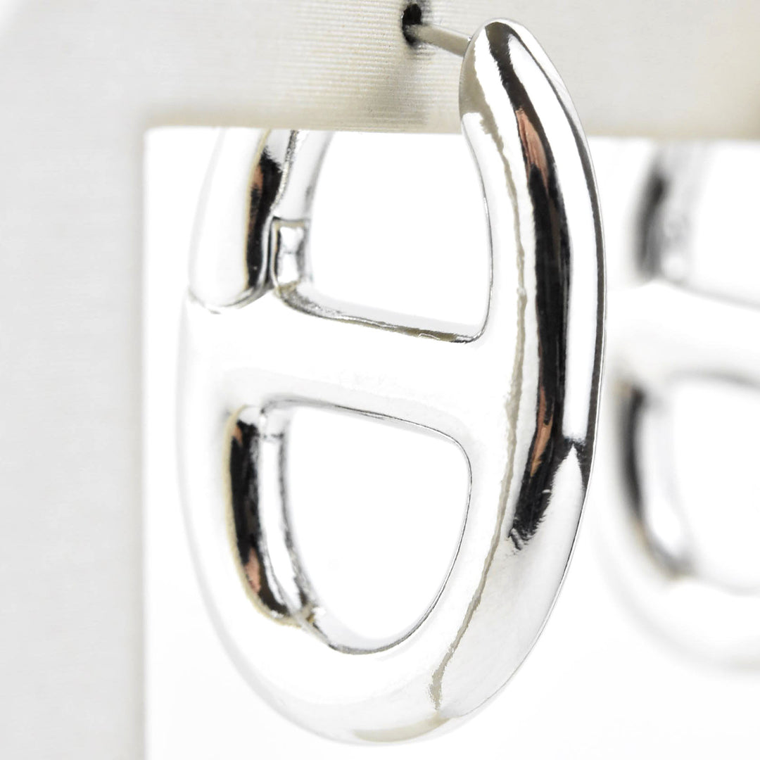 Mauve Hoops - Goldmakers Fine Jewelry