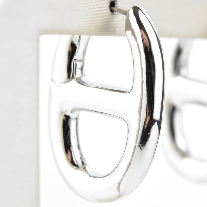 Mauve Hoops - Goldmakers Fine Jewelry