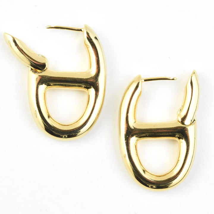 Mauve Hoops - Goldmakers Fine Jewelry