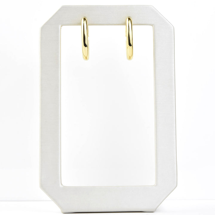 Mauve Hoops - Goldmakers Fine Jewelry