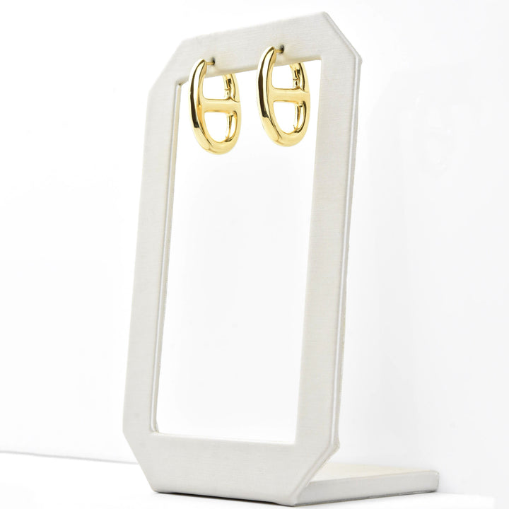 Mauve Hoops - Goldmakers Fine Jewelry