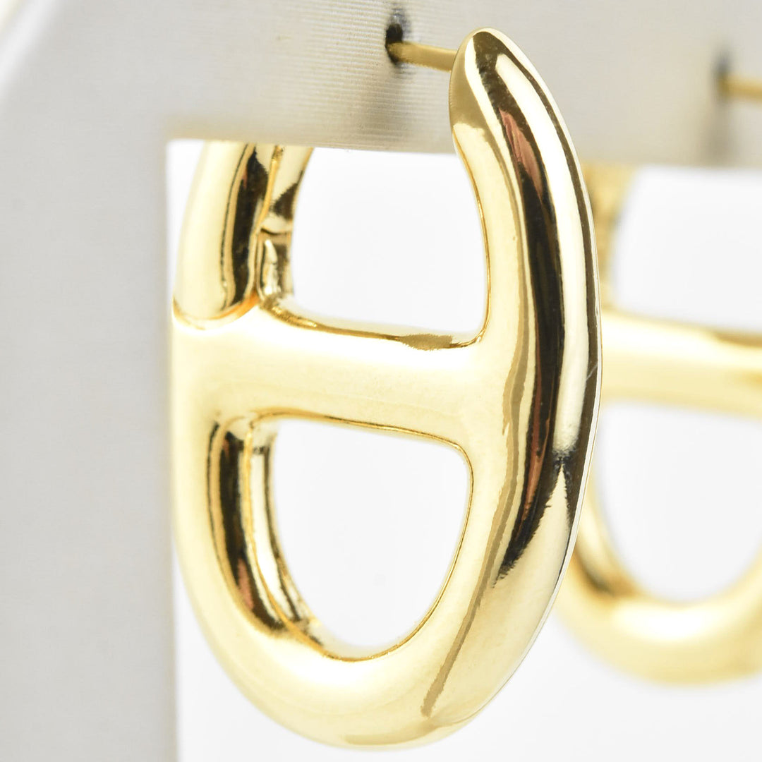 Mauve Hoops - Goldmakers Fine Jewelry