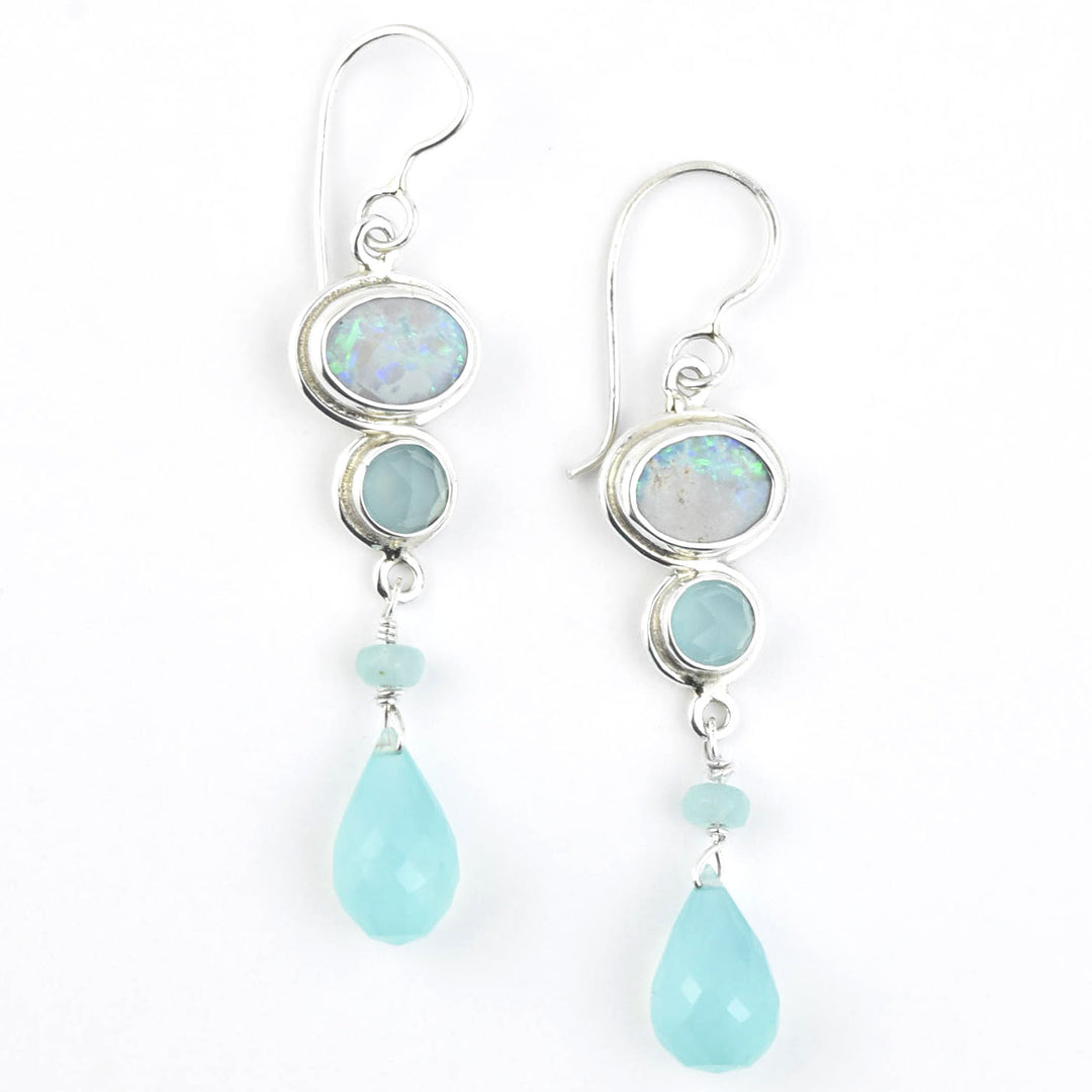Mintabie Opal Earrings