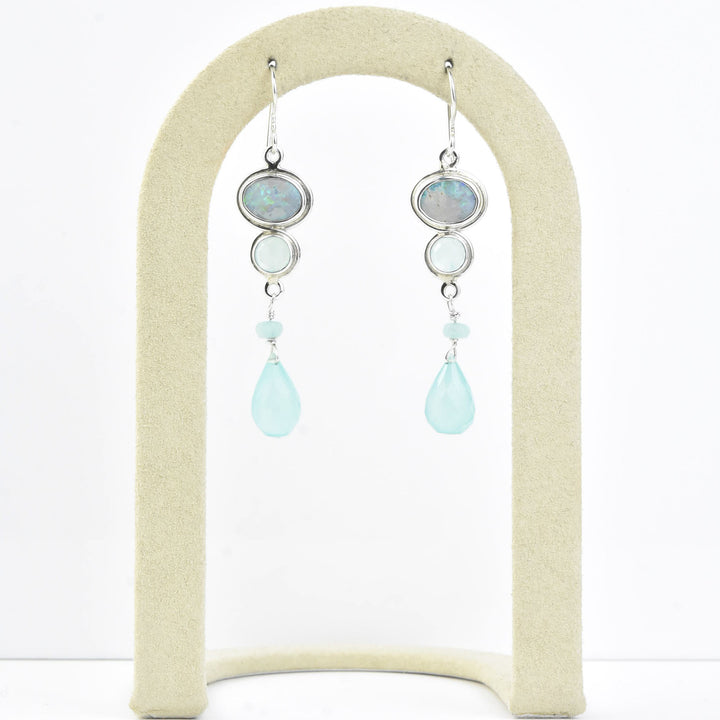 Mintabie Opal Earrings