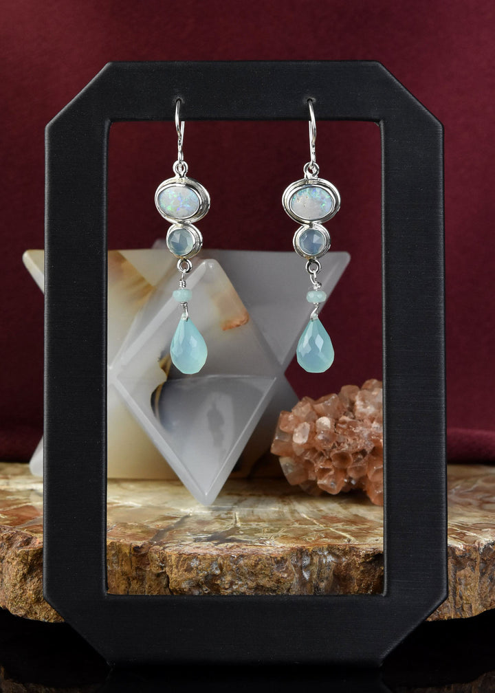 Mintabie Opal Earrings