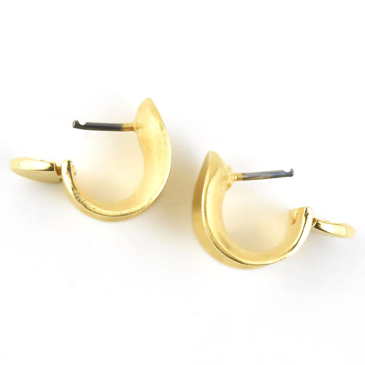 Mini Sol Huggies - Goldmakers Fine Jewelry