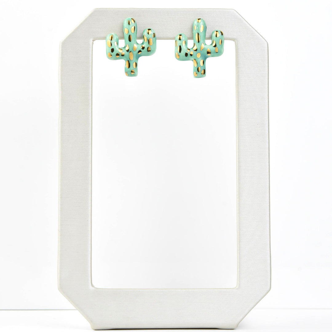 Mini Cactus Studs - Goldmakers Fine Jewelry