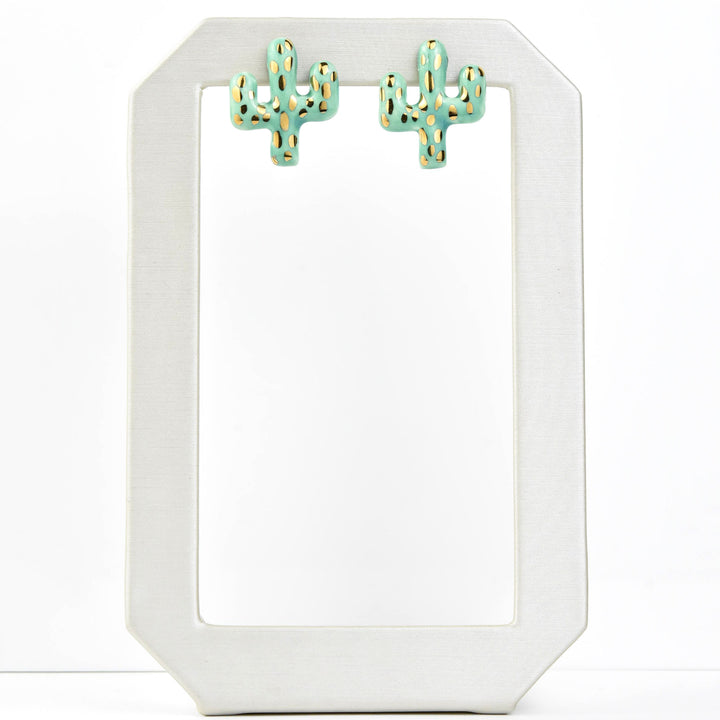 Mini Cactus Studs - Goldmakers Fine Jewelry