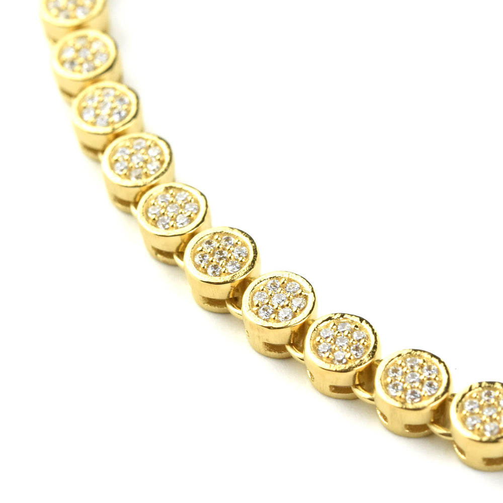 Mirabeau Pave Necklace - Goldmakers Fine Jewelry