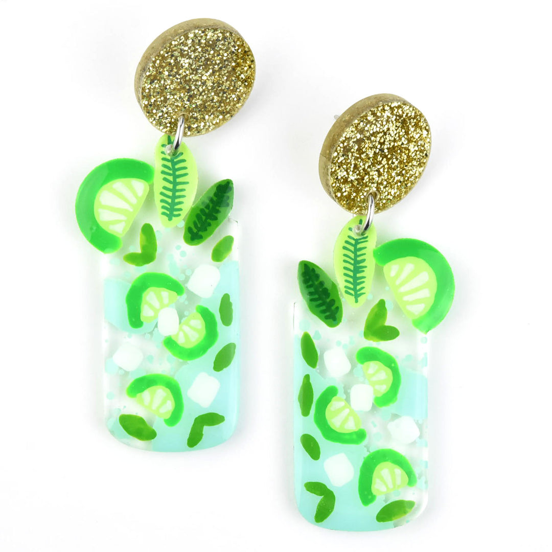 Mojito Earrings - Goldmakers Fine Jewelry
