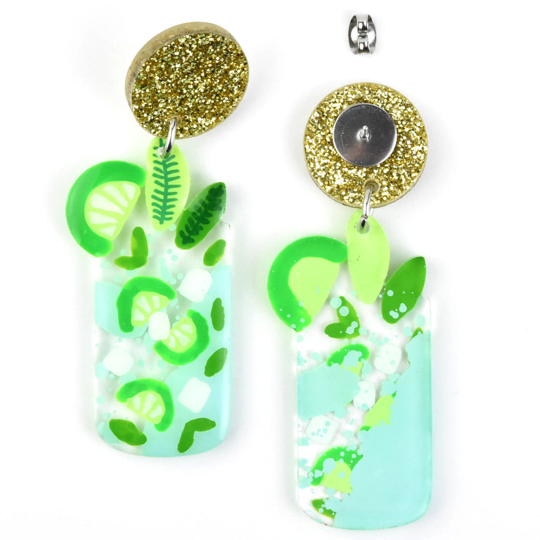 Mojito Earrings - Goldmakers Fine Jewelry