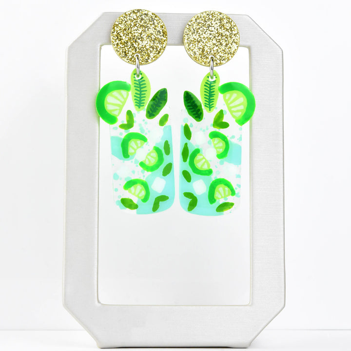 Mojito Earrings - Goldmakers Fine Jewelry