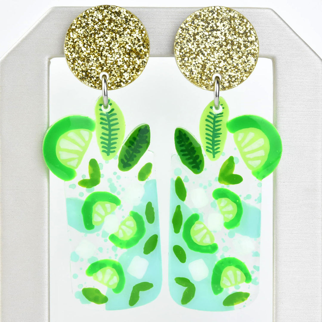 Mojito Earrings - Goldmakers Fine Jewelry