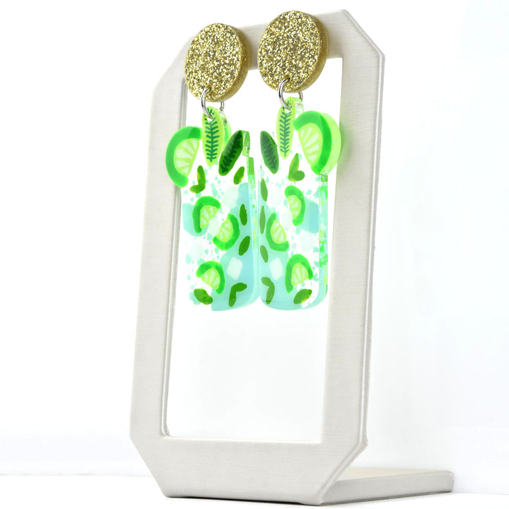 Mojito Earrings - Goldmakers Fine Jewelry