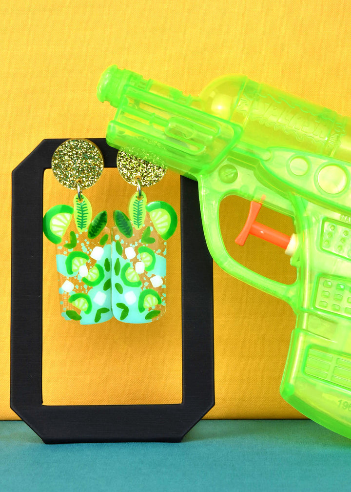 Mojito Earrings - Goldmakers Fine Jewelry