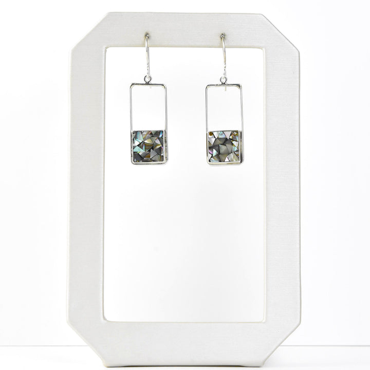 Everlasting Abalone Mosaic Earrings - Goldmakers Fine Jewelry