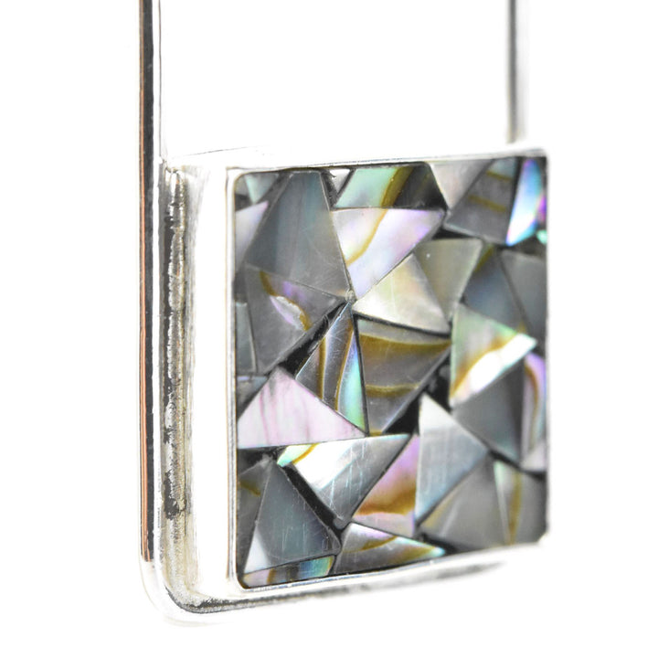 Everlasting Abalone Mosaic Earrings - Goldmakers Fine Jewelry