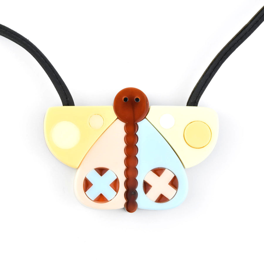 Panorama Farfalle Figurine Necklace - Goldmakers Fine Jewelry